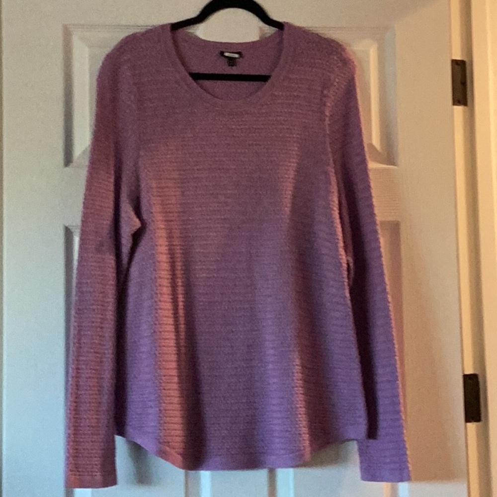 Lavender tunic/sweater
